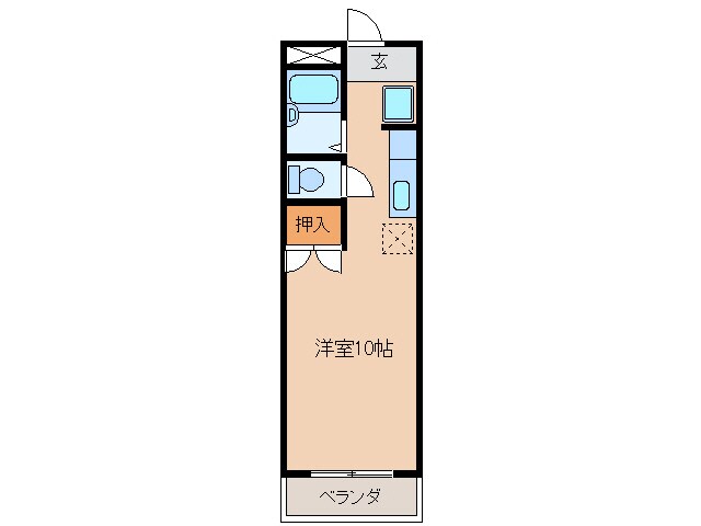 ロイヤルマンション３号館の物件間取画像