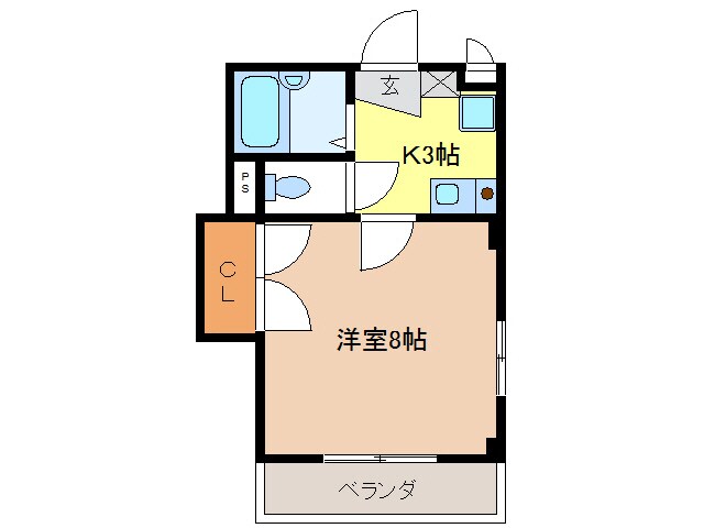 サンフォーレストの物件間取画像