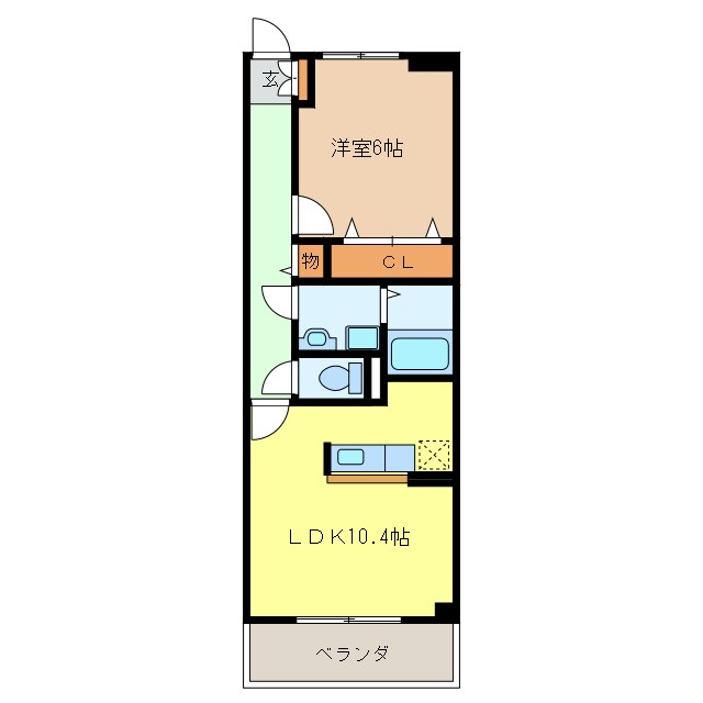 プロスパリティの物件間取画像