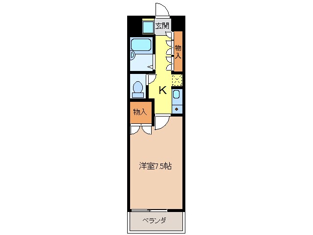 アミューズ　コートの物件間取画像