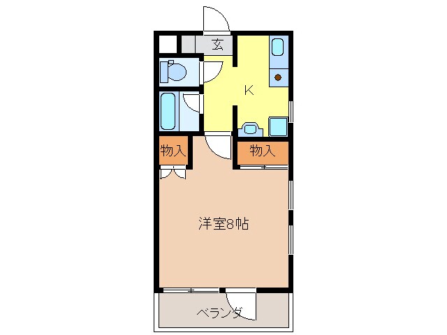 Court　House　Mの物件間取画像