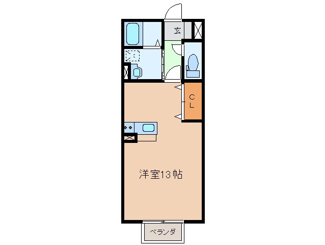 メイユールの物件間取画像