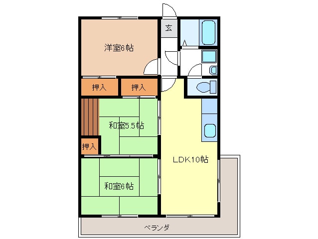 メゾン岩倉の物件間取画像