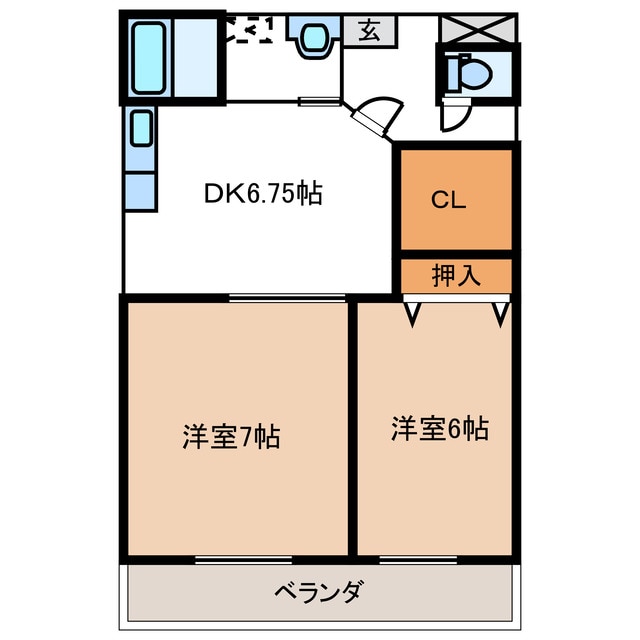 Lis・Tresorの物件間取画像