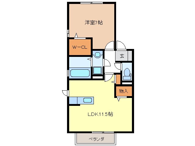 ＴＯＴＯＲＯの物件間取画像