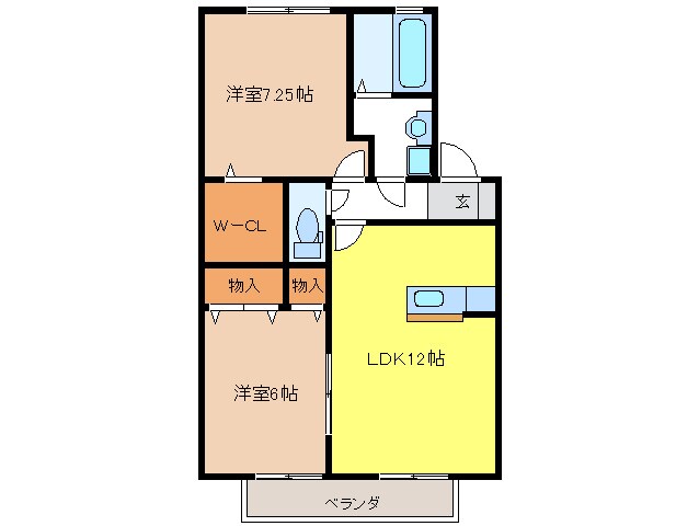 レアルウィルモアの物件間取画像