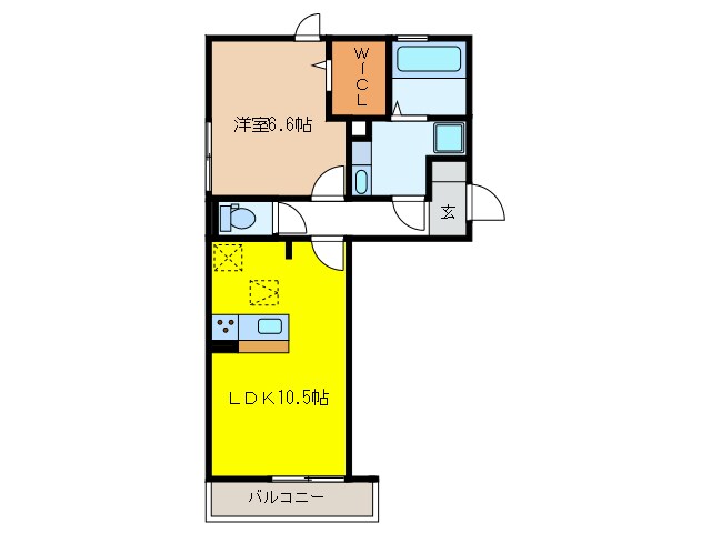 リバーパークの物件間取画像