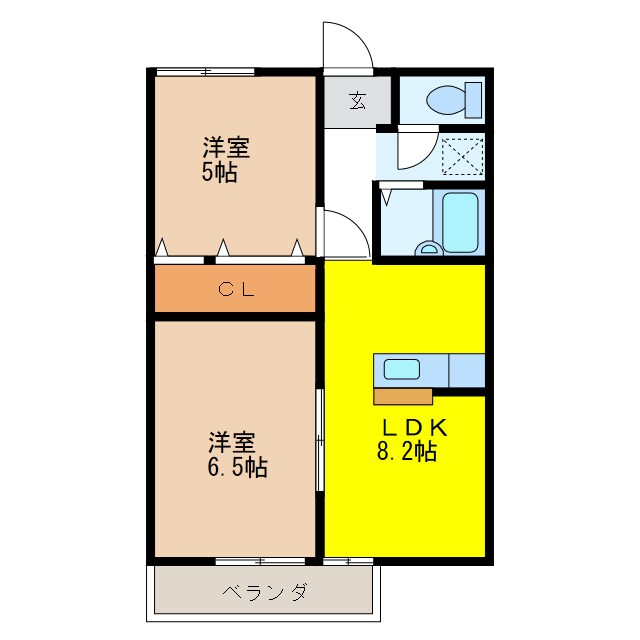 グランシアの物件間取画像