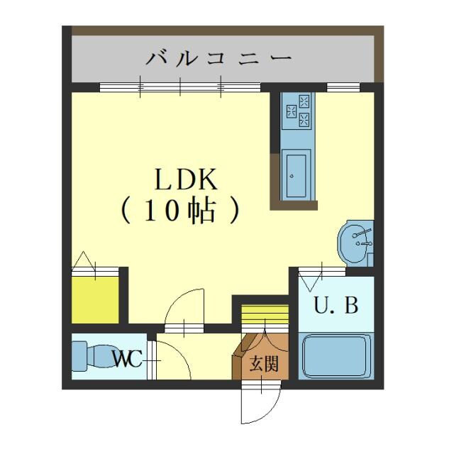 PASEO本町の物件間取画像