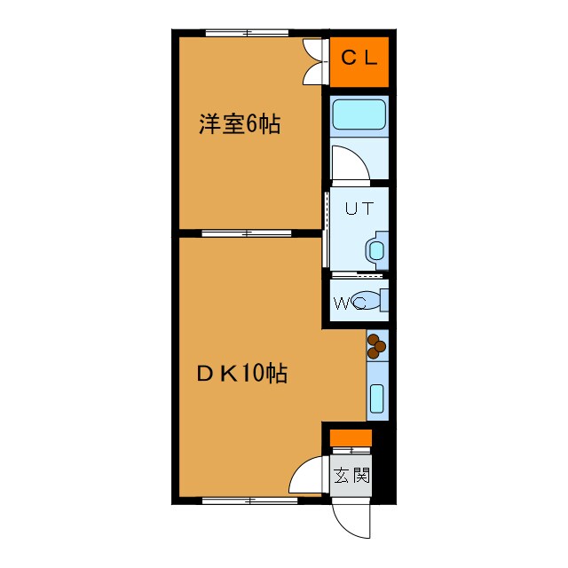 ピュアパレス的場Ⅱの物件間取画像