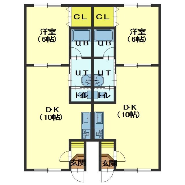 ピュアパレス的場Ⅱの物件間取画像