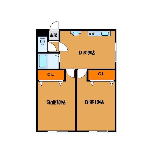 トクトラストⅠの物件間取画像