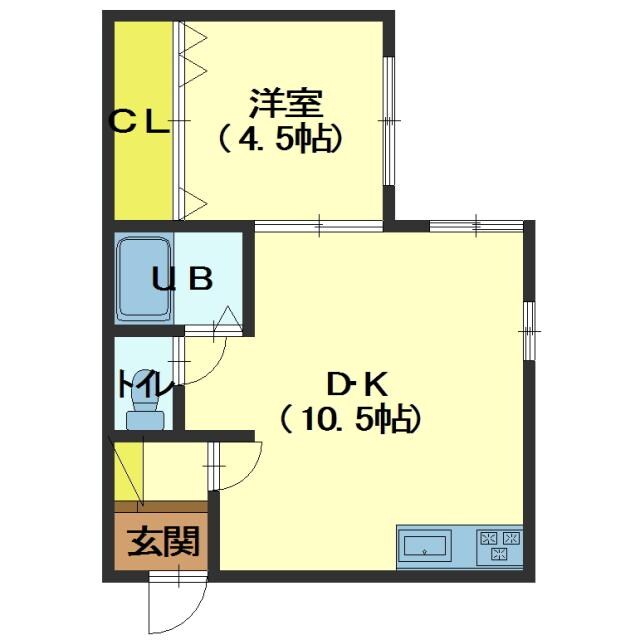 メゾンＭの物件間取画像