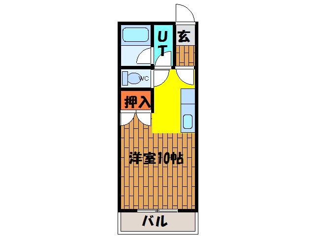 ＡＳマンションの物件間取画像