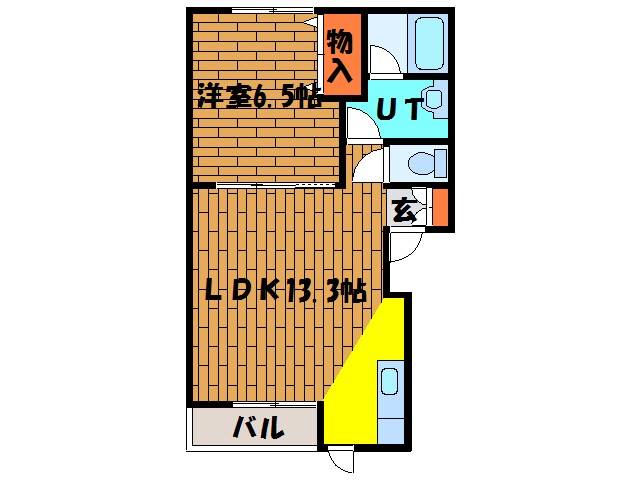 メゾンTENMAⅡの物件間取画像