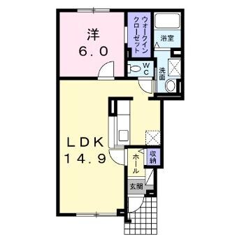 メゾンＫＴ１２号館の物件間取画像