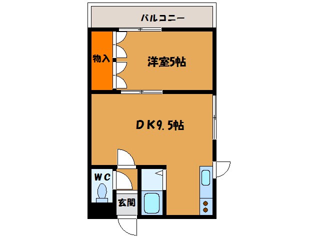 メゾンポルトの物件間取画像