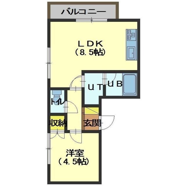 メゾンポルトの物件間取画像