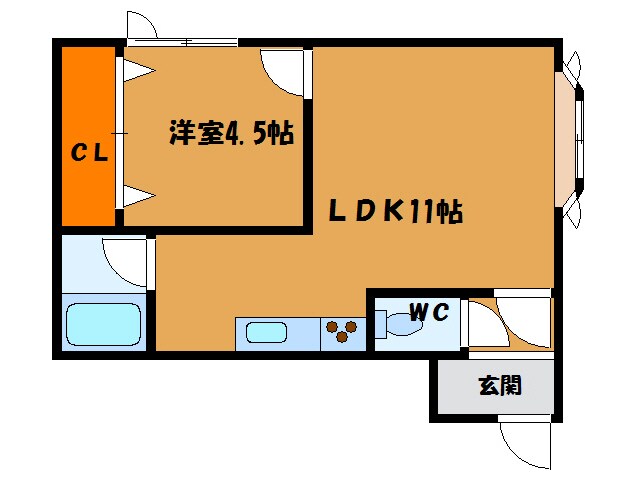 ハイツパコの物件間取画像