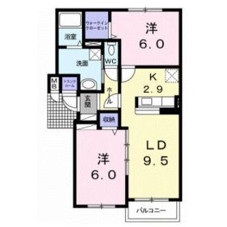 ファーストレジデンスの物件間取画像