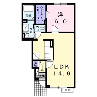 カレリアの物件間取画像