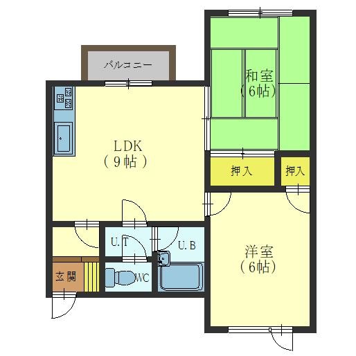 パークはこだての物件間取画像