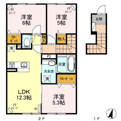 Flat Exceedの物件間取画像