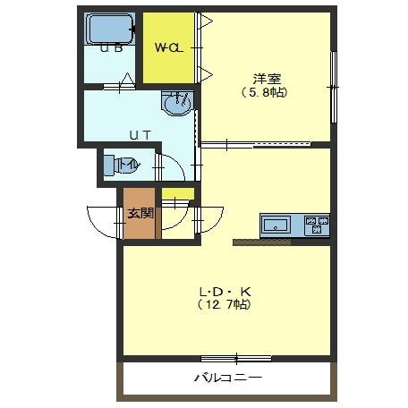 フォレストの物件間取画像