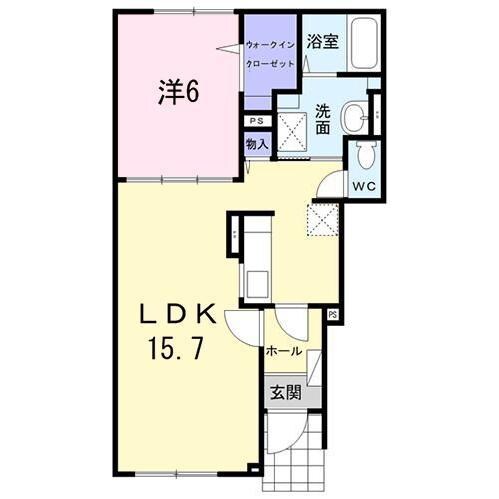 エクセル富岡の物件間取画像