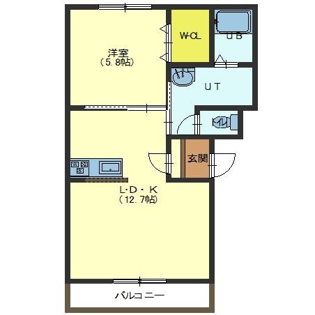 ステラ石川の物件間取画像