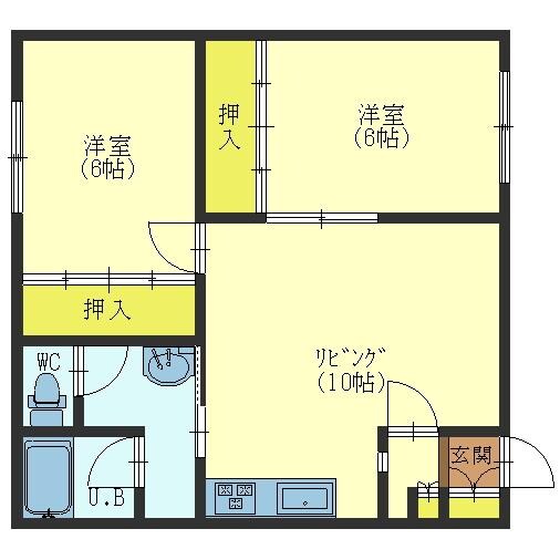 ピコハウス03の物件間取画像