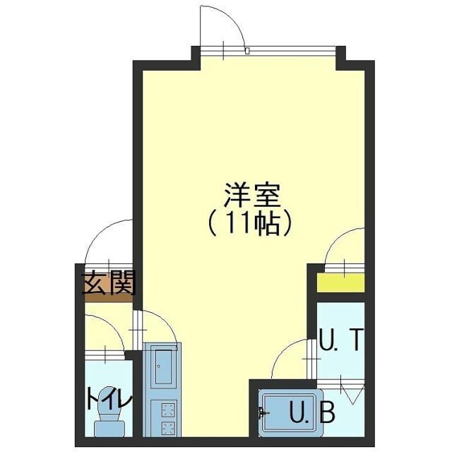 フレンド高丘の物件間取画像