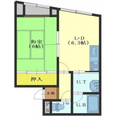 ドエル富岡の物件間取画像