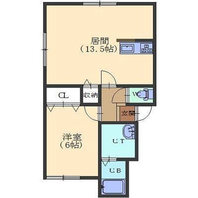 ルシエール山の手の物件間取画像