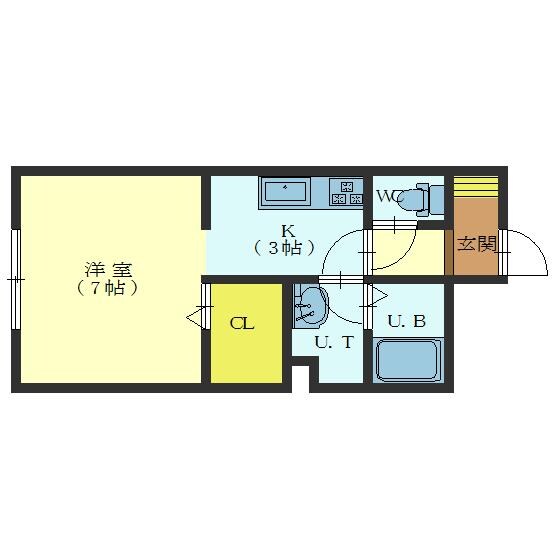 Amu.k2の物件間取画像