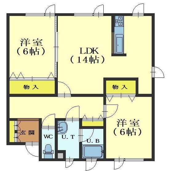 コア佐藤の物件間取画像