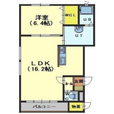 ストックトンの物件間取画像