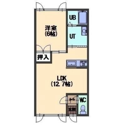 ヴィラ追分の物件間取画像