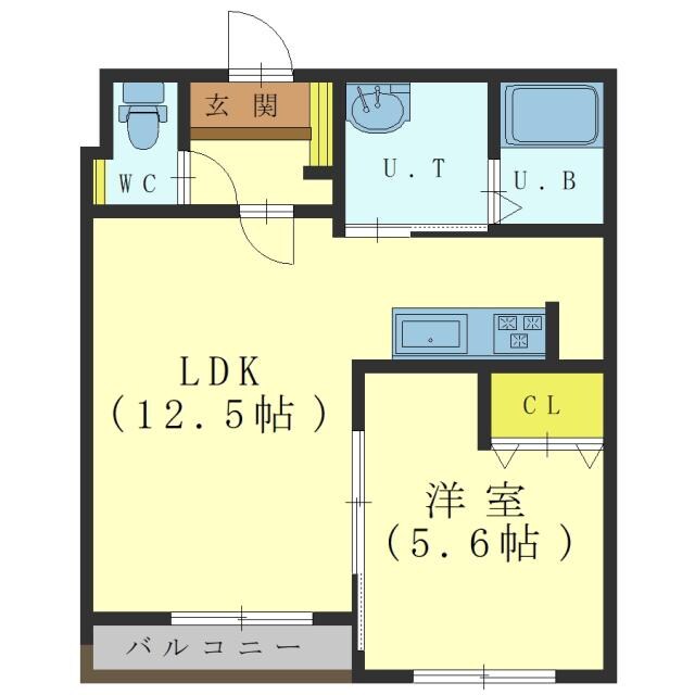 Groove court桔梗～グルーヴコート桔梗～の物件間取画像