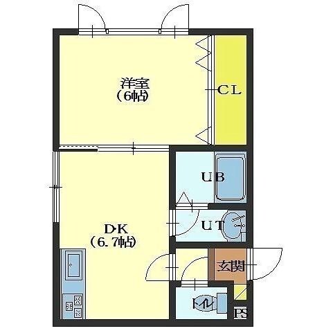 アネックス36の物件間取画像