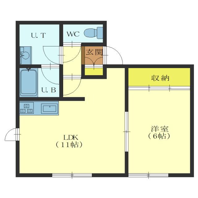 カーサ湯の浜Ⅱの物件間取画像