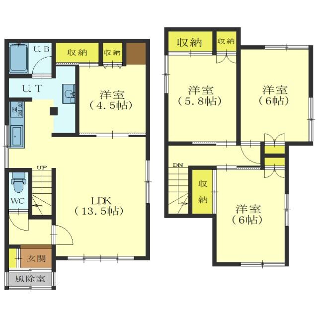 ジョイナス亀田港の物件間取画像