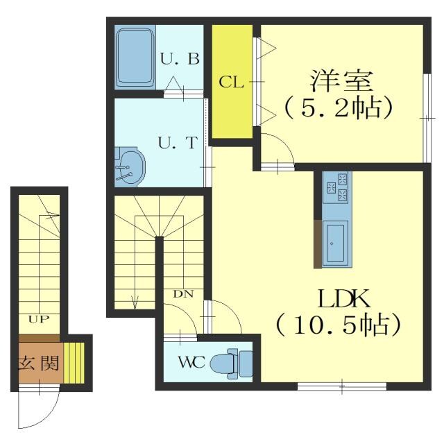 Avenue千歳の物件間取画像