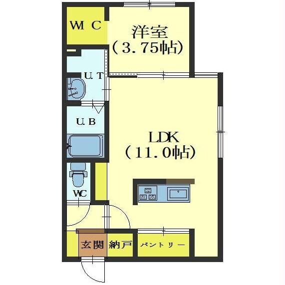 norfino Couleurの物件間取画像