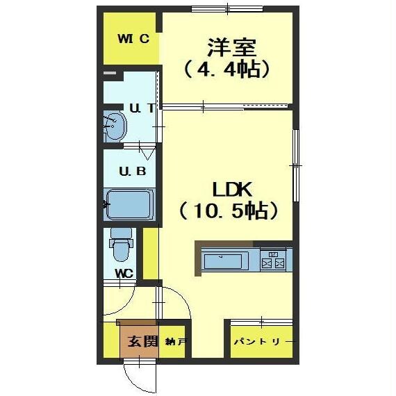 norfino Couleurの物件間取画像