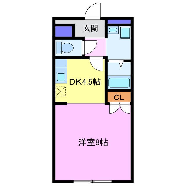 甚目寺駅 徒歩18分 1階の物件間取画像