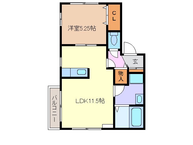 中村公園駅 バス13分  大治役場前下車：停歩7分 2階の物件間取画像