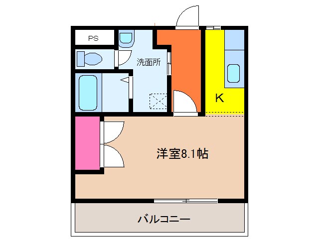 ジュネス愛西の物件間取画像