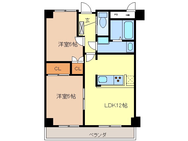 住彩苑の物件間取画像