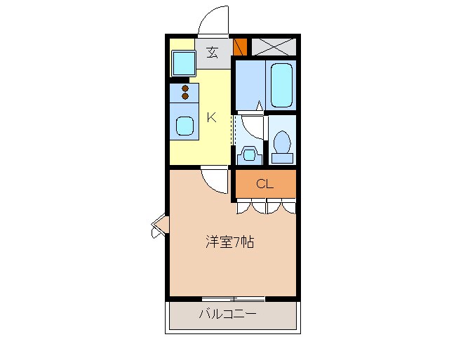 ピュアルーセントの物件間取画像